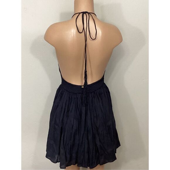 New. Pilyq plunge neck mini halter dress. Size XS. Retails $134 - Picture 8 of 12